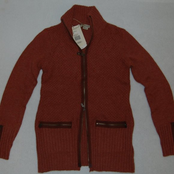 NWT Royal Robbins Thermal Knit Cardigan Sweater, Women Size Small (Slim Fit) - Picture 4 of 12